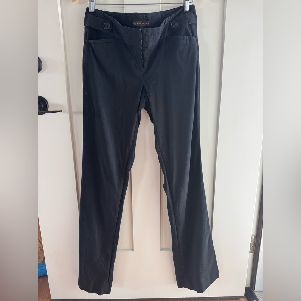 The Limited Black Stretchy Dress Pants Womens